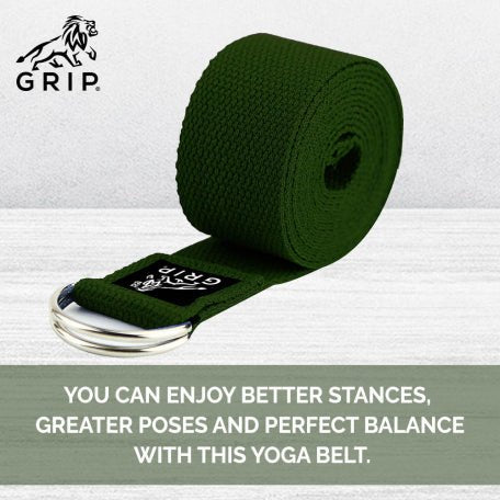 Multi-Grip Stretch Strap, Yoga Stretching & Flexibility Stretch Belt for  Exercise Gym Fitness, Green - Bed Bath & Beyond - 29606517