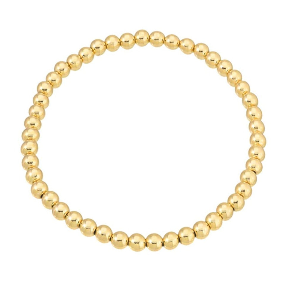 Gold Beaded Bracelet - David Von product image