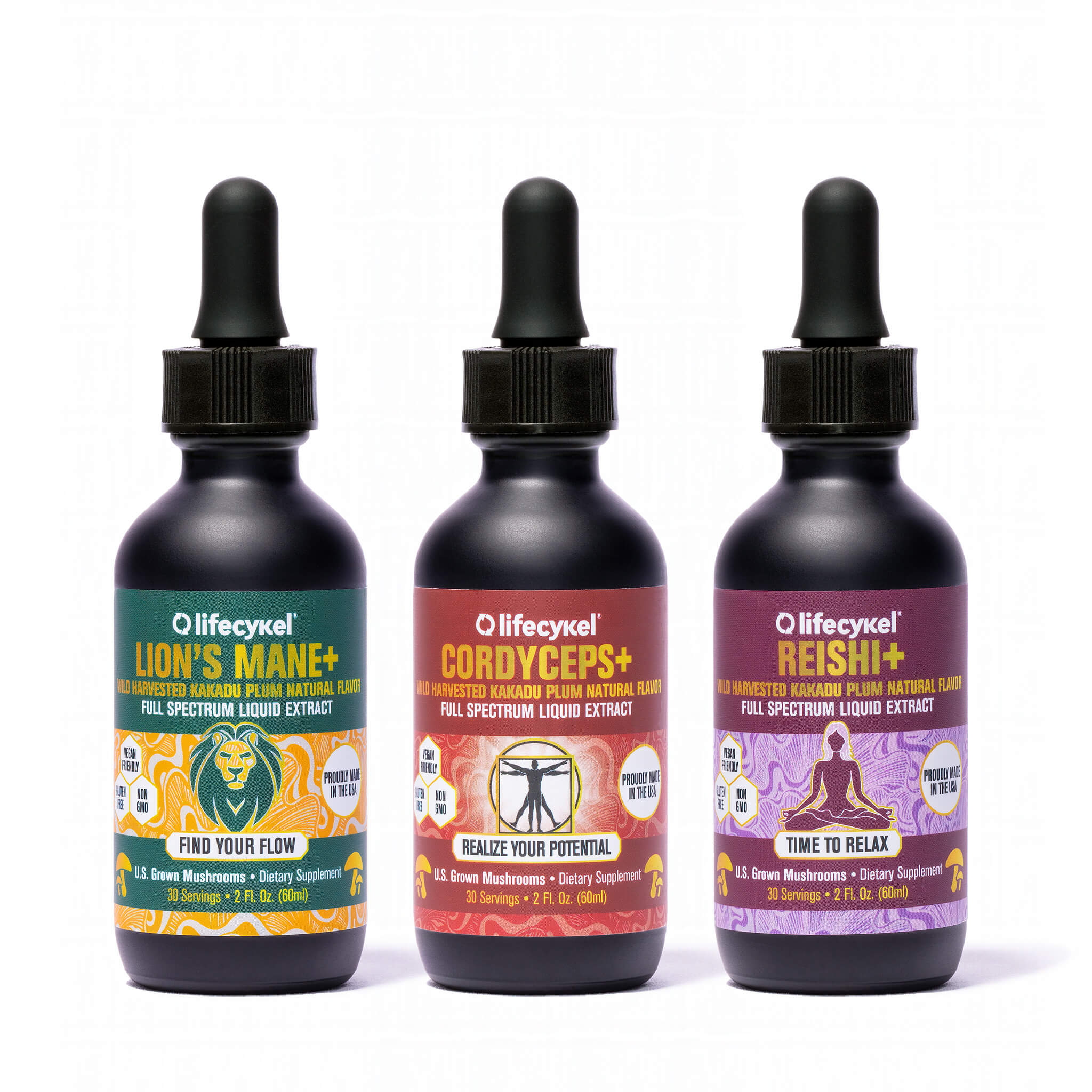 Product image for Professional Athletes Pack - Lion's Mane, Cordyceps & Reishi
