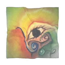 Load image into Gallery viewer, Scarf Egyptian Eye-DGreen