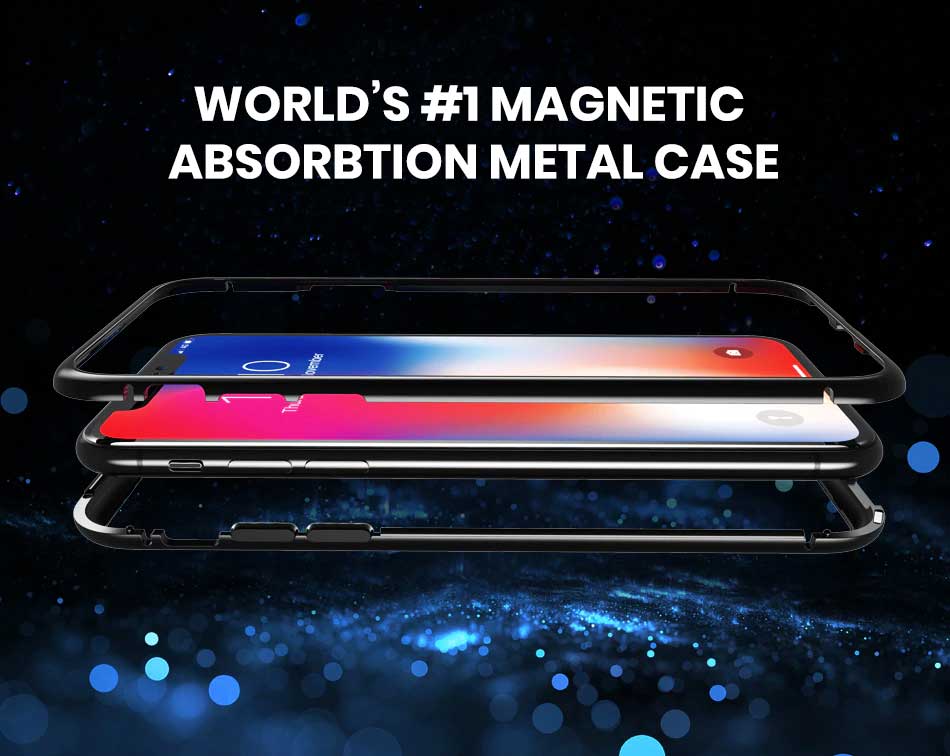 Luxury Magnetic Absorption Metal Case