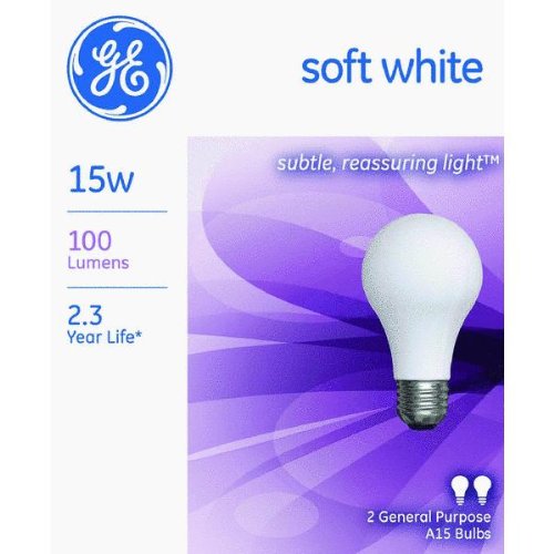 Boom Pathologisch Vel GE 97491 Soft Light Bulb, 15 Watt, 100 Lumen – Hatchet Hardware