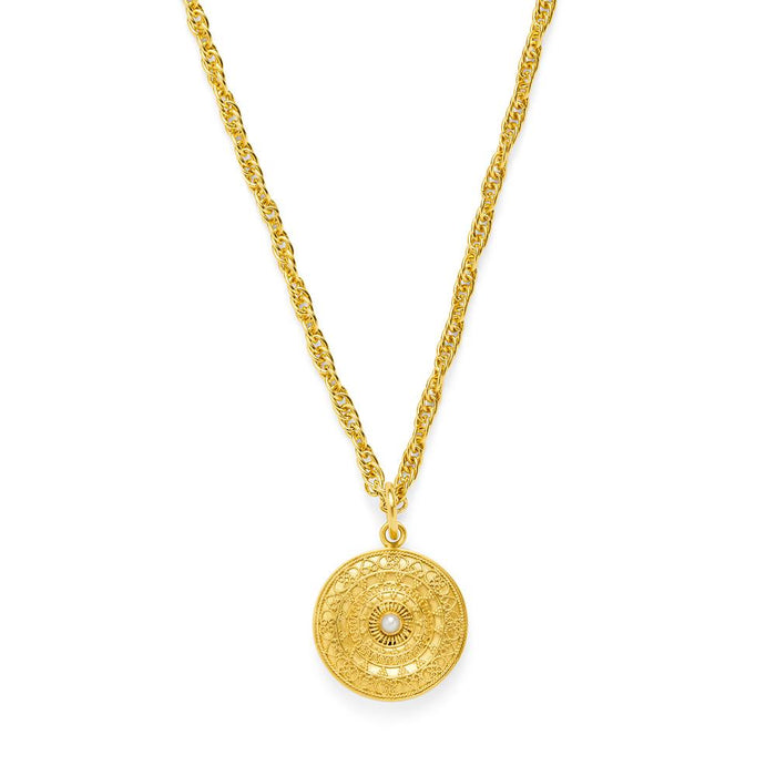 Coin Pendant Necklace by Julie Vos