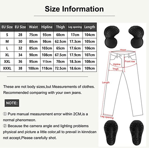 Motorcycle Riding Jeans Kevlar Motorbike Racing Pants with Removable A –  Riders Gear Store