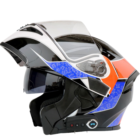 Rodia BMF-2 DOT Full Face Motorcycle Helmet (Carbon Fiber