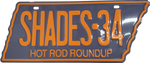 Shades Hot Rod Roundup TENN Licence Plate
