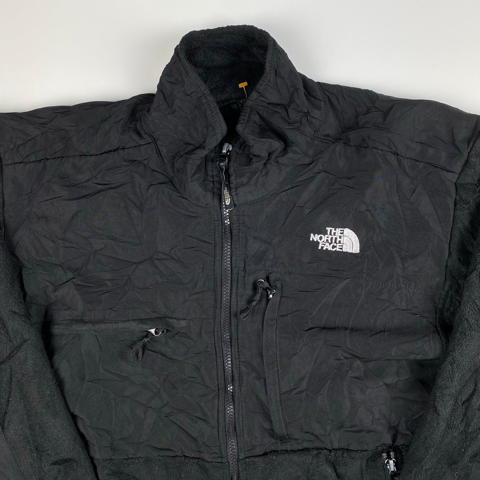 The North Face - Full Zip Polartec Denali Fleece - Black/Black - Vntg ...