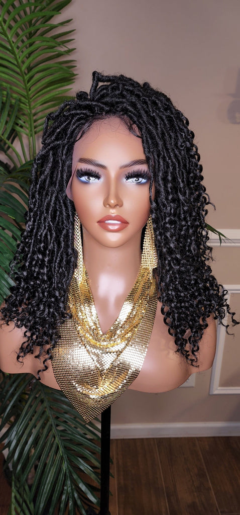 Butterfly Locs Faux Locs Wig Curly Loc Hairstyle Wig Kinky Hair Natura –  Beauty Blessing Wigs & Hair Extensions Boutique