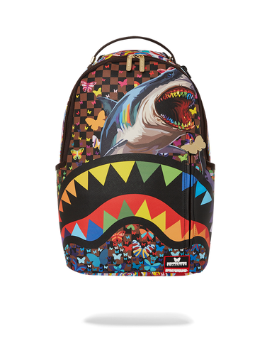 Sprayground - Sharks In Paris Sneakin & Peakin Backpack – Octane