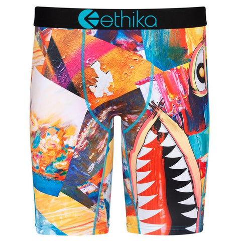 Ethika Mens Mid Boxer Briefs, Fast N Dirty Palestine