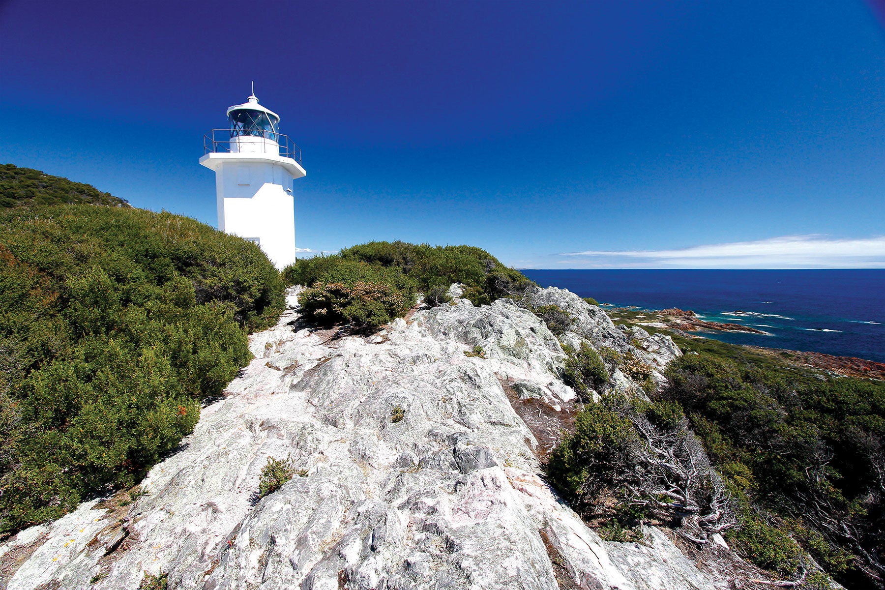 Heritage-listed Table Cape Lighthouse