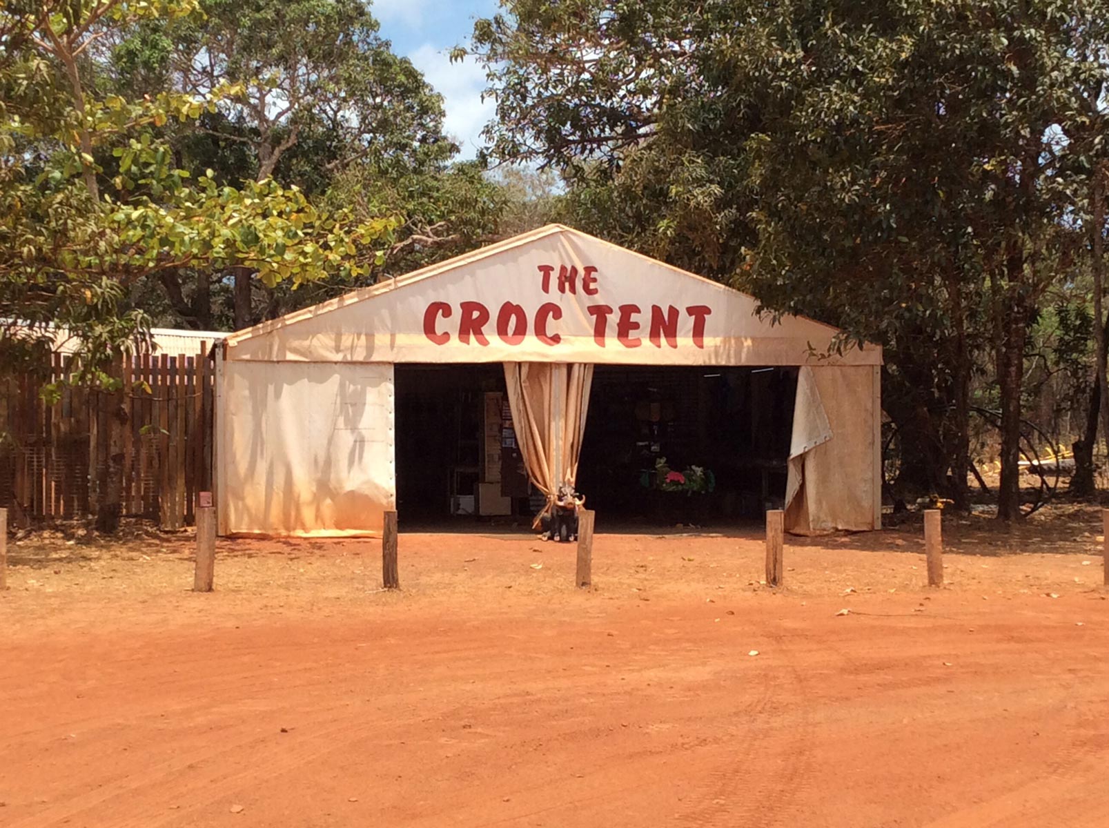 The Croc Tent, Cape York