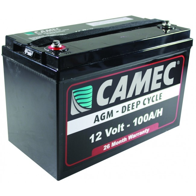 Camec 12v 120AH Sealed Lead Acid Battery.