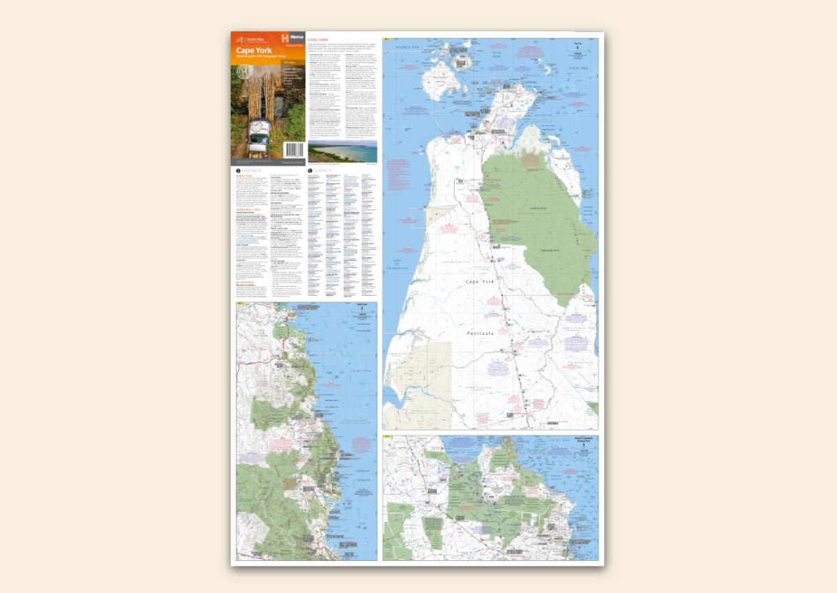 Hema Maps Cape York Map