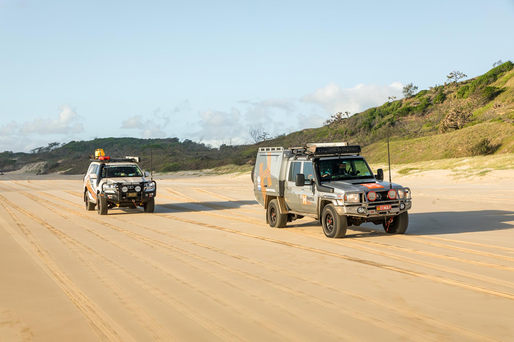 Eastern (75 Mile) Beach K'Gari Fraser Island