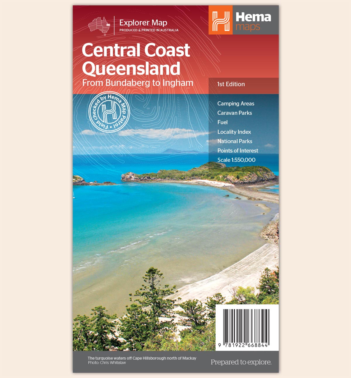 Central Coast Queensland Map Hema Maps