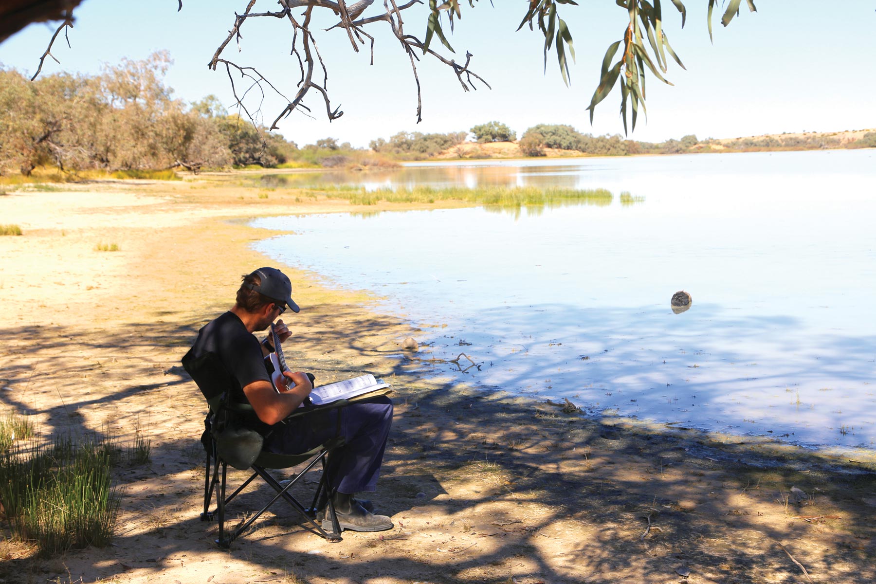 Summer Camps next to water Hema Maps