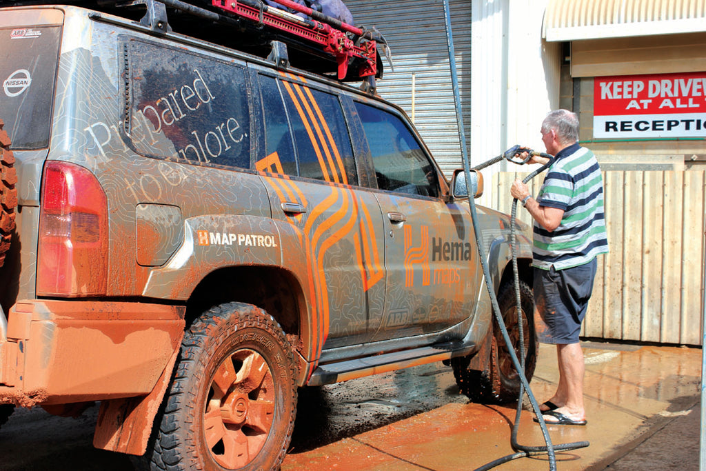 Wash your vehicle well afterwards, being sure to thoroughly rinse wheels and undercarriage mud