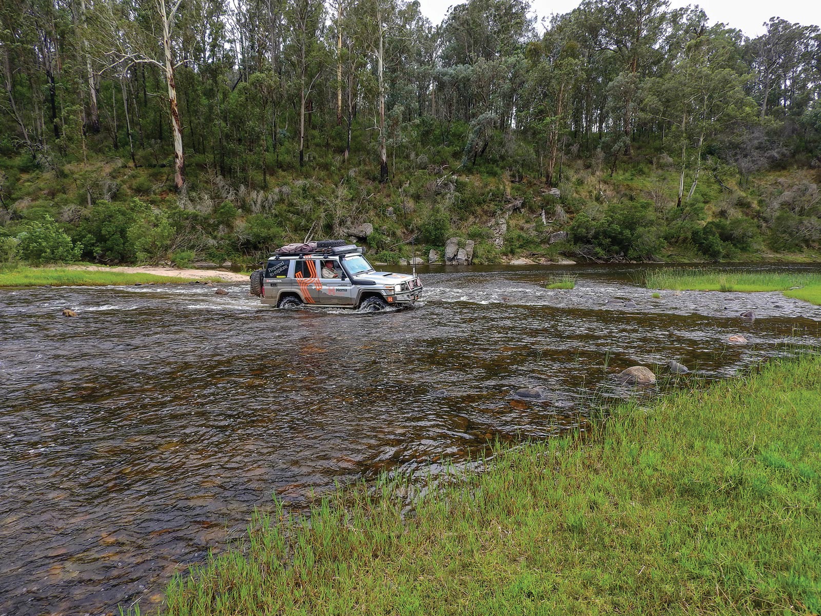 Jacksons Crossing Camping Area, Snowy River National Park, Vic