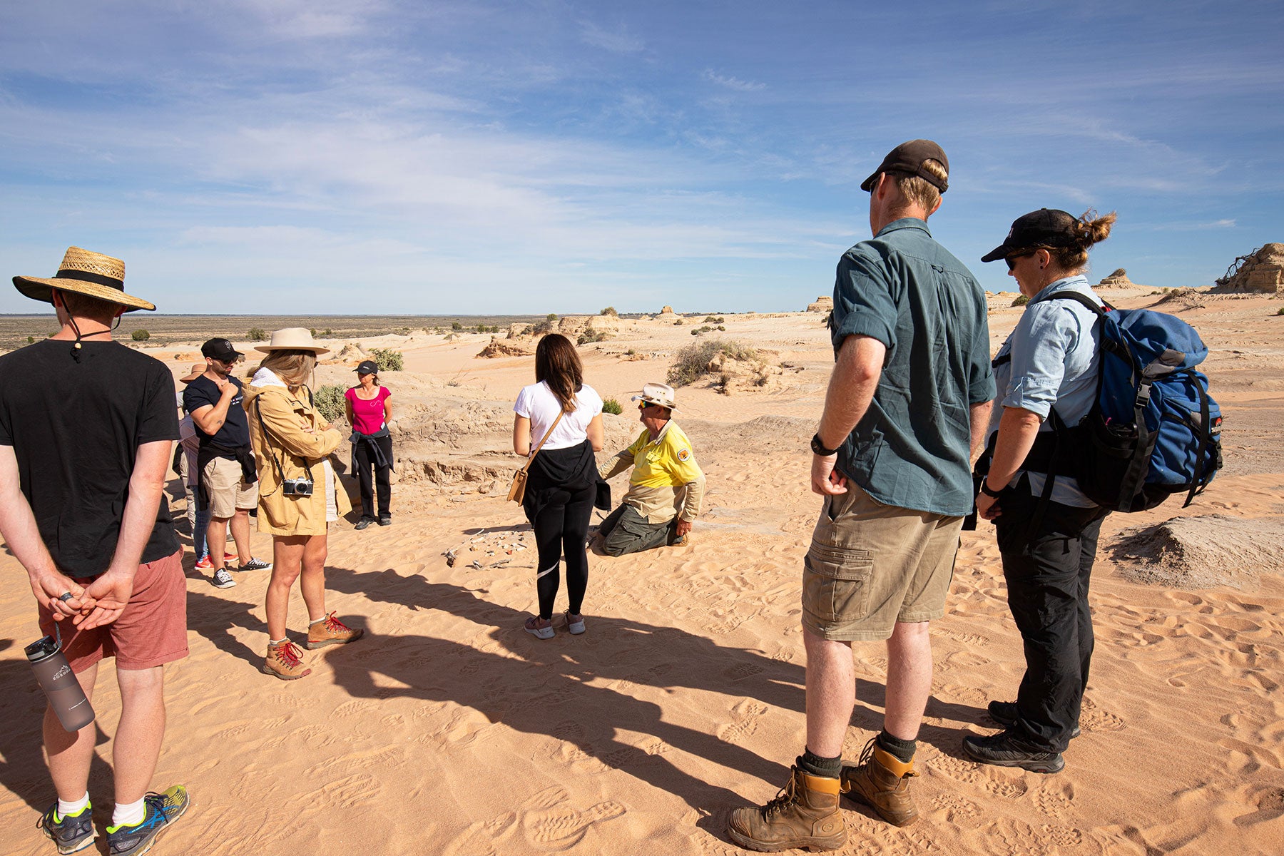 Joining the Aboriginal Discovery Tour of the China Walls is an educational experience