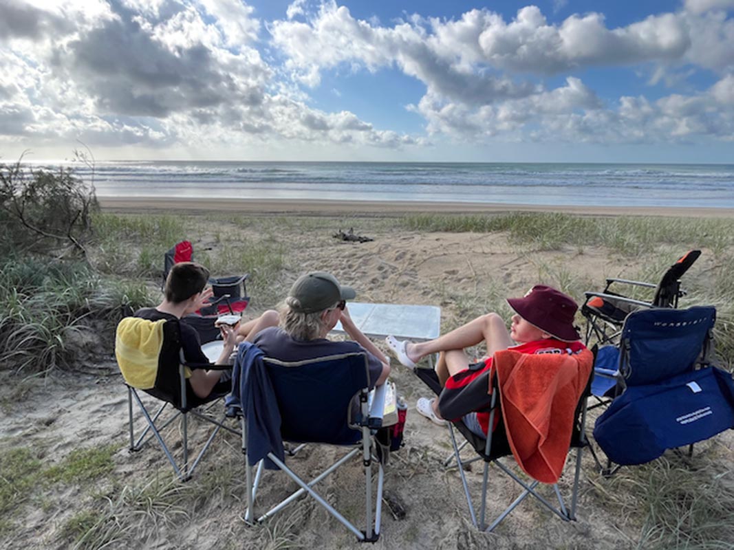 K’gari (Fraser Island) camping, Qld