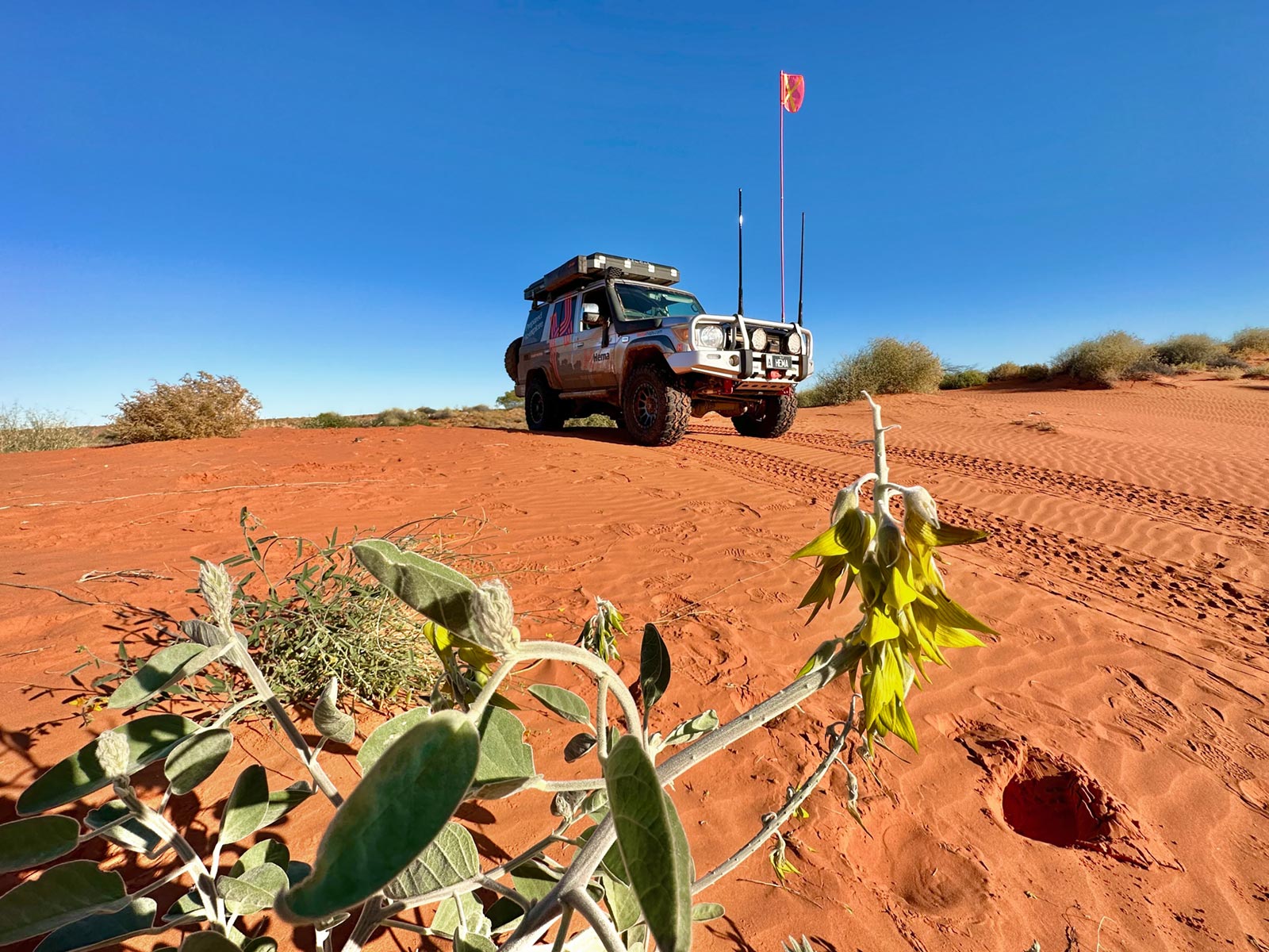 Hema Maps Crossing the Madigan Line in a 4WD