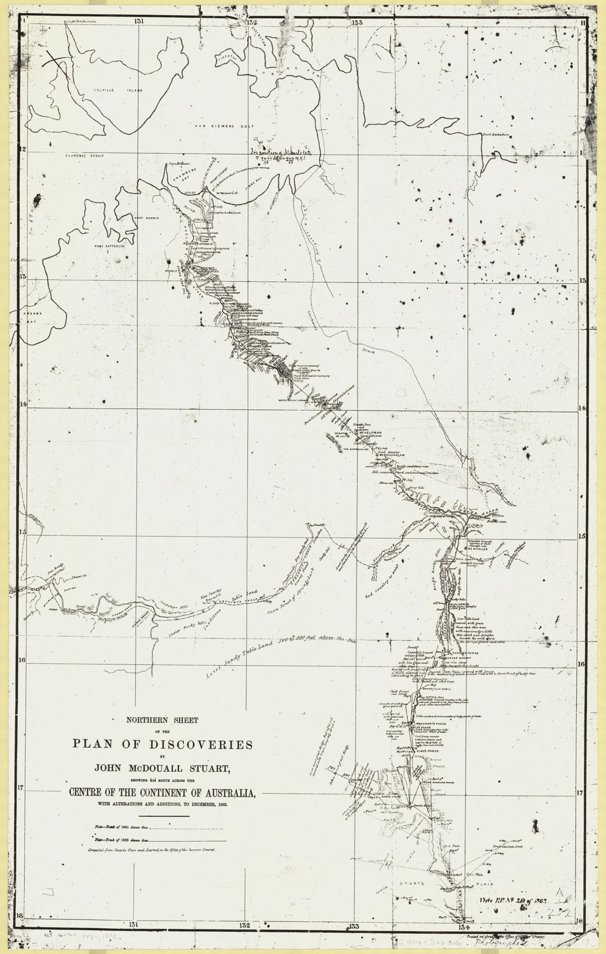 STUART 1862 - Northern sheet