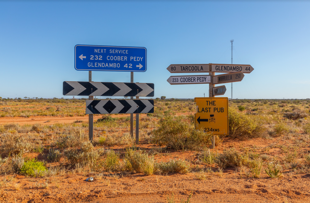 The Goog_s is remote, but not Simpson Desert remote © Emma Warren Sam Richards