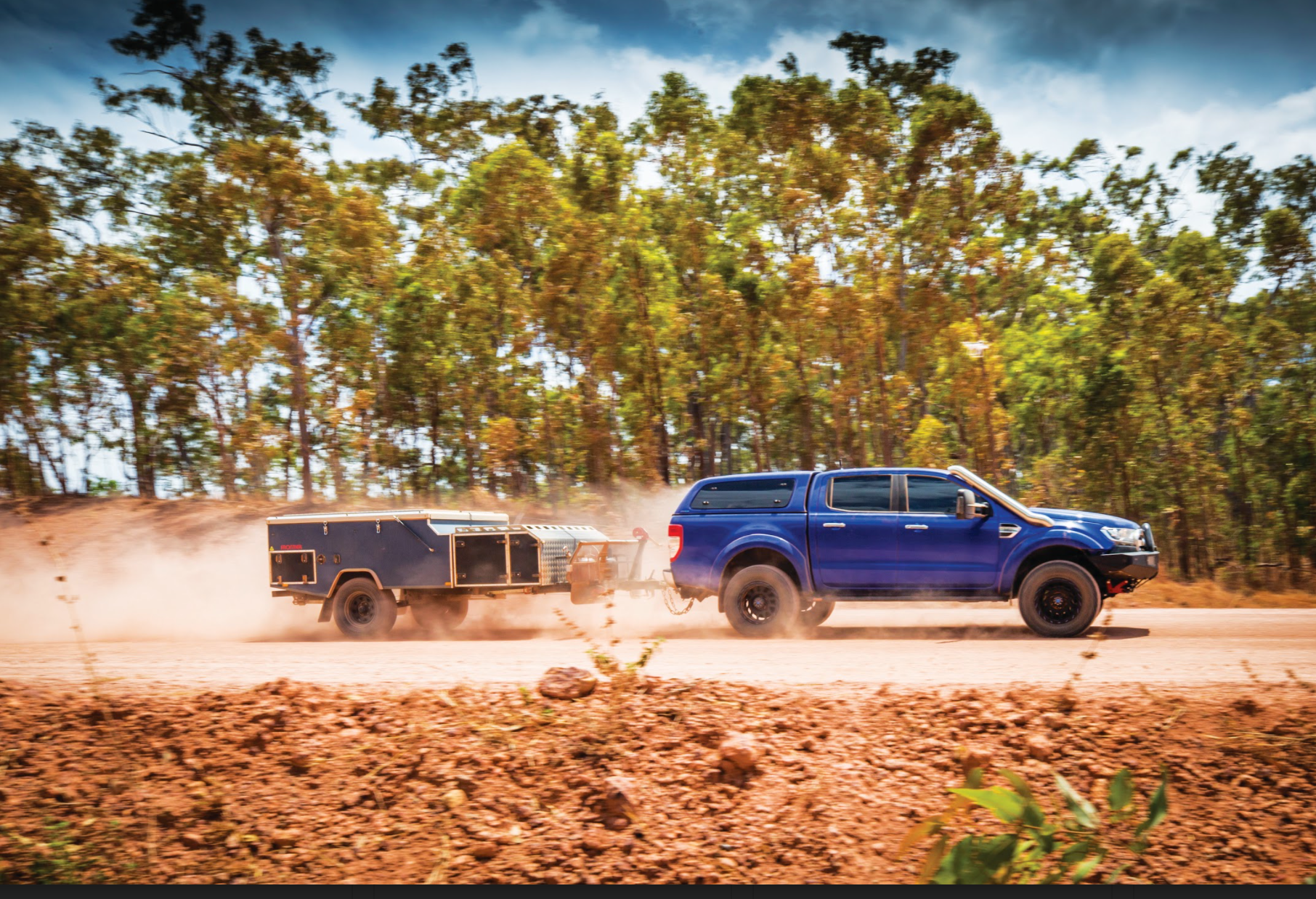 Towing a Camper in Cape York Hema Maps