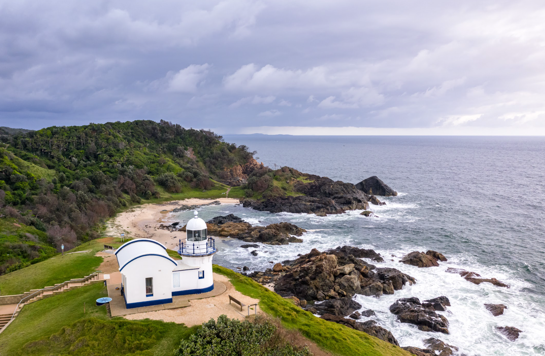 The Coastal Walk ends at this spectacular spot