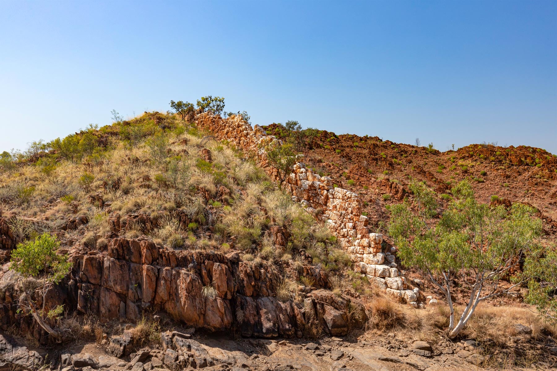 The Walls of China rock formation