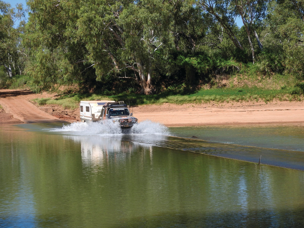 The Myroodah Crossing on the Fitzroy River