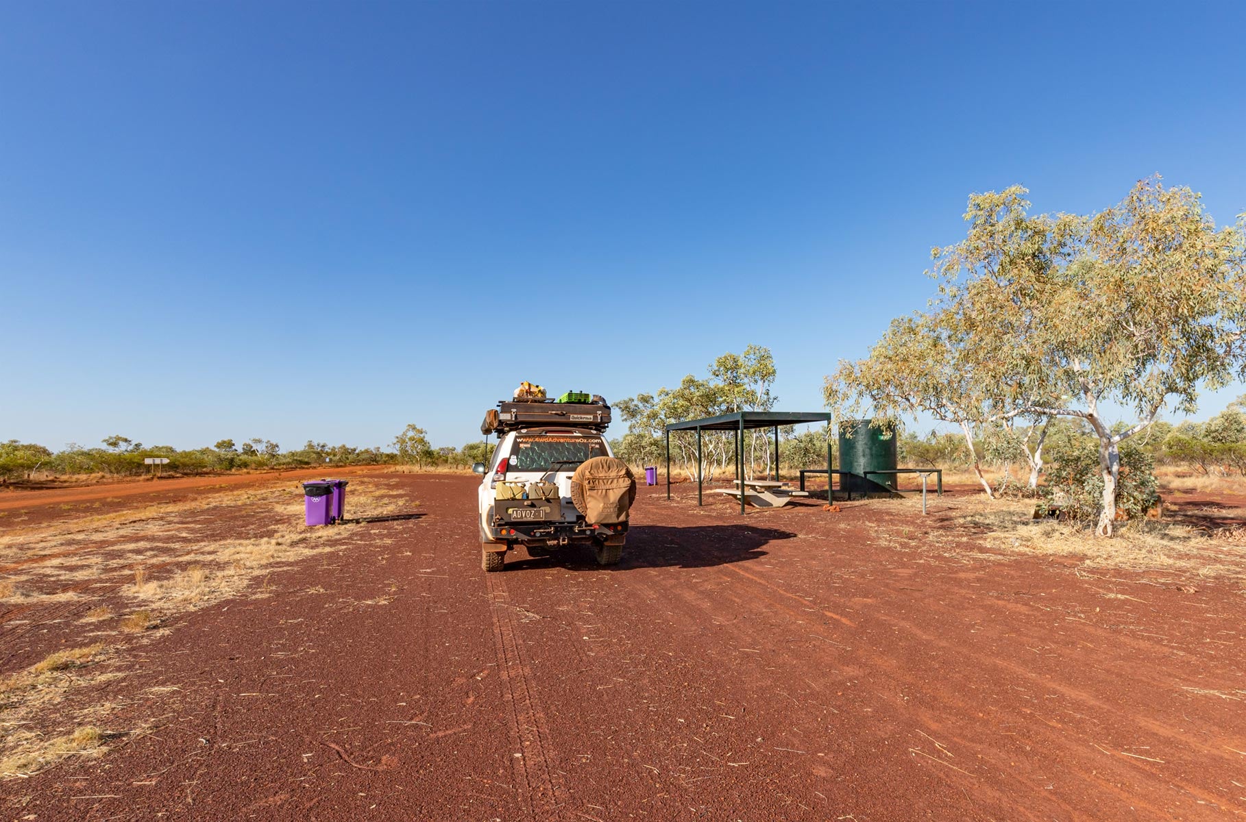 Buntine Highway, WA Roadside stop