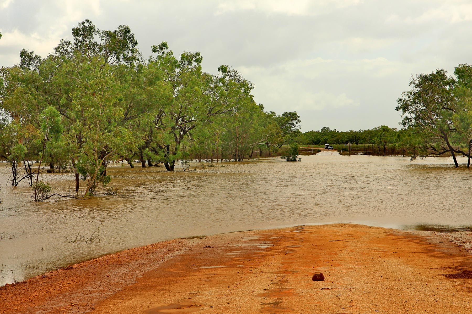 Floods in the Australian outback