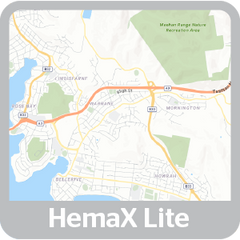 4x4 Explorer App Map HemaX Lite Map Style