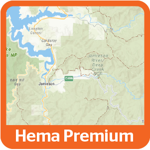 4x4 Explorer App Map Hema Premium Map Style