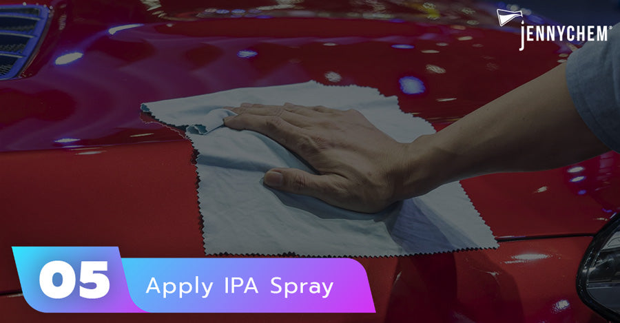 Apply IPA Spray
