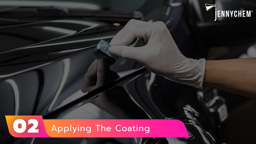 Apply ceramic coating on a car