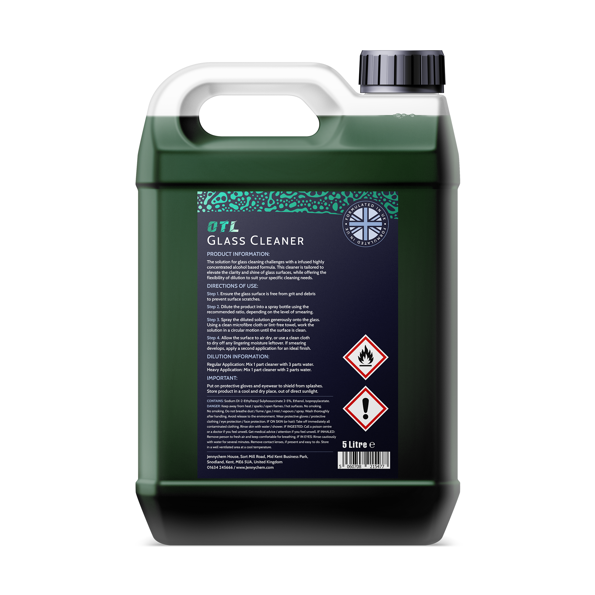 Glass Cleaner OTL (Concentrate) - JENNYCHEM