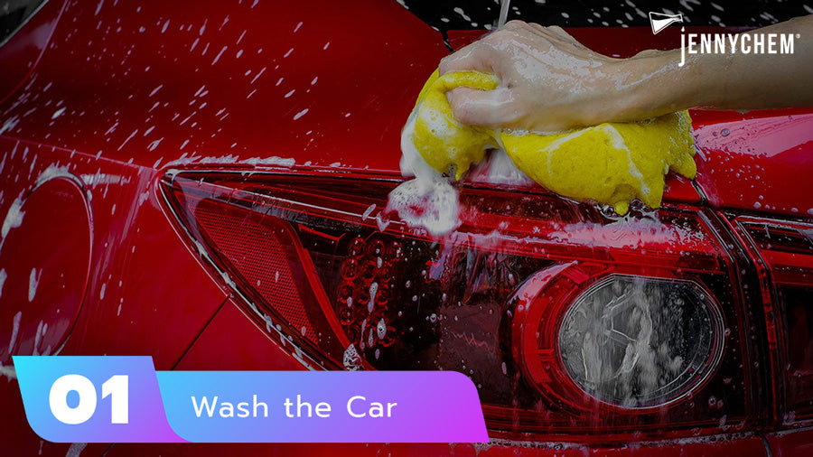 Wash the car before applying ceramic coating