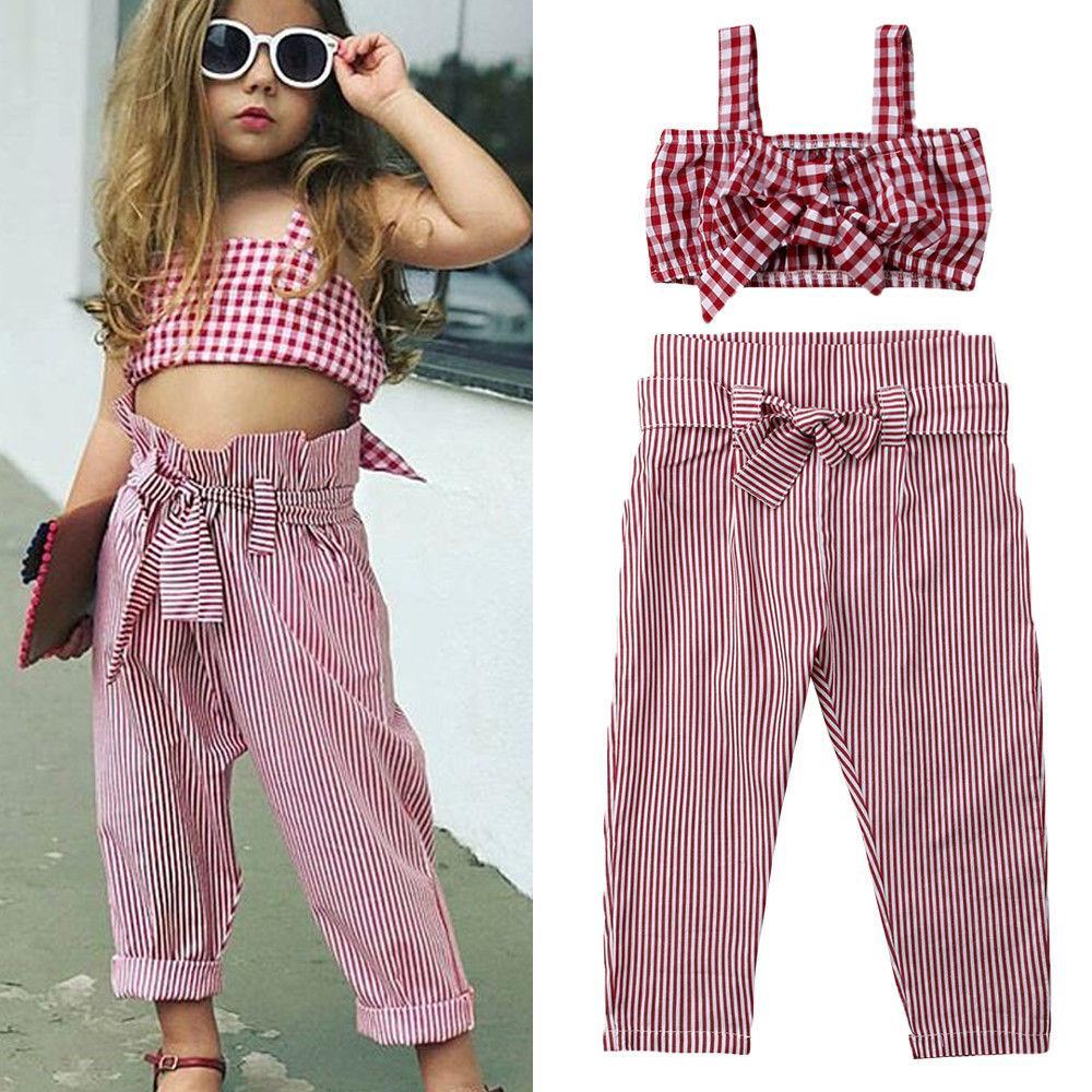 conjunto calça e cropped infantil