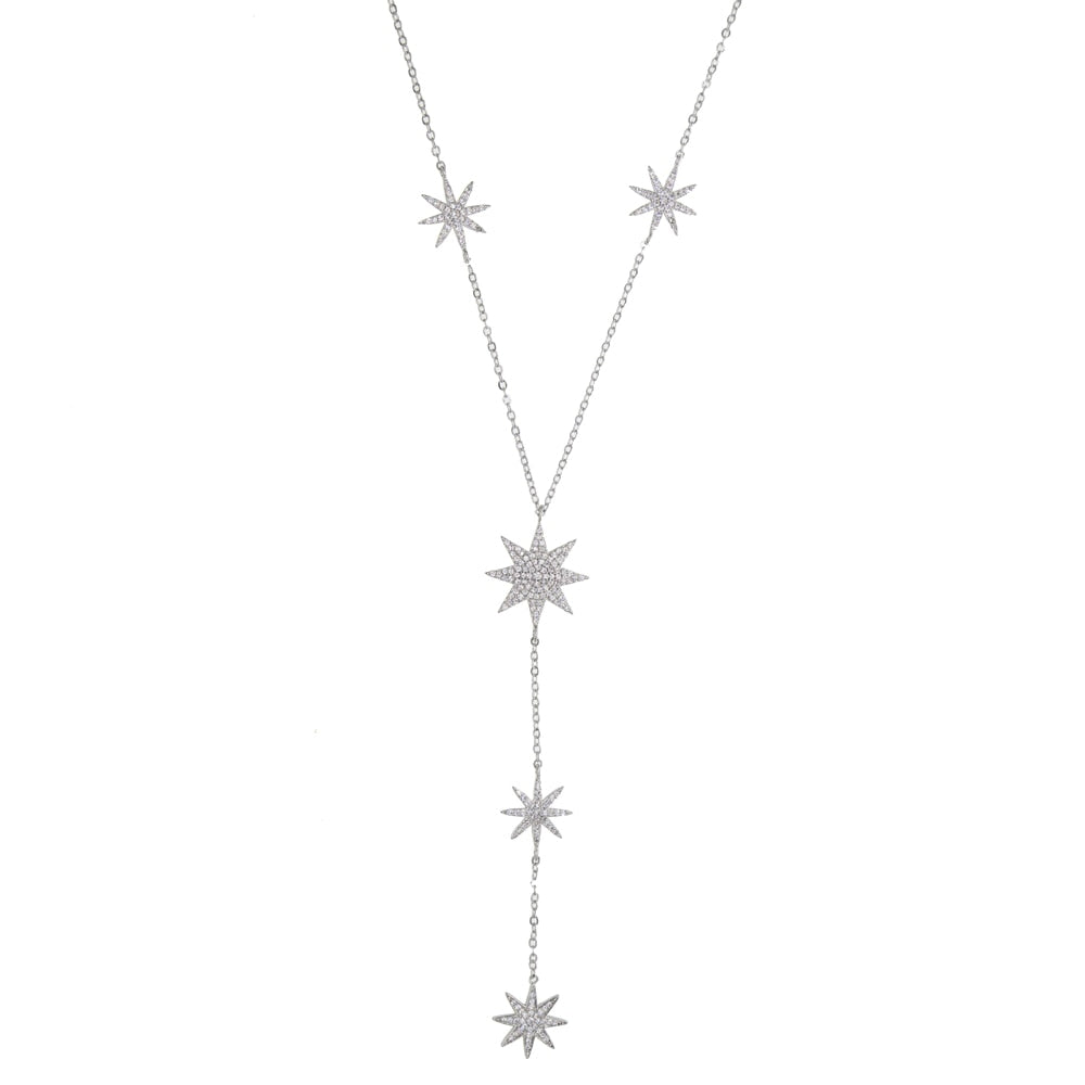 Shooting Star Drop Necklace Samara Jane