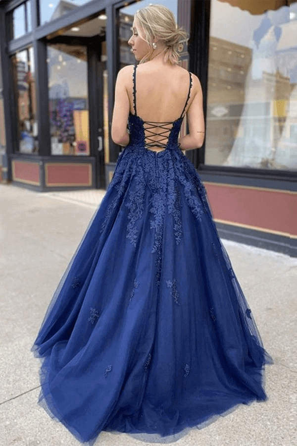 Navy Blue Prom Gown | canoeracing.org.uk