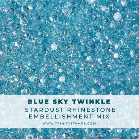Silver Sparkle - Sparkle Rhinestone Embellishment Mix– Trinity Stamps