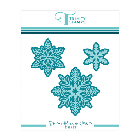 Trinity Stamps - Hot Foil Plate and Die Set - Big Snowflake