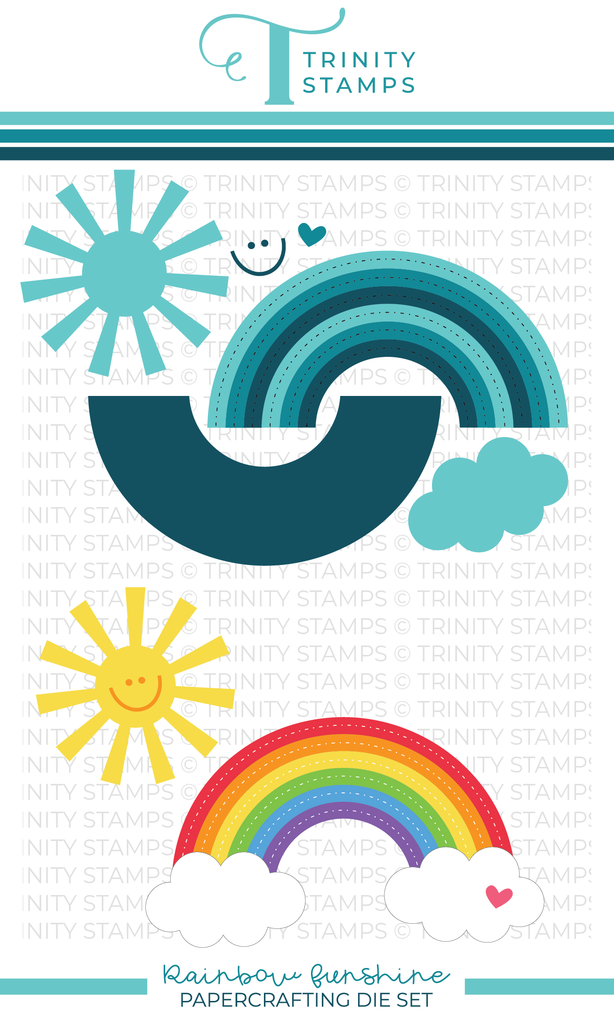 Rainbow Funshine dies - Trinity Stamps