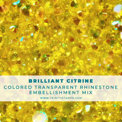 Amber Glow Rhinestone Embellishment Mix– Trinity Stamps