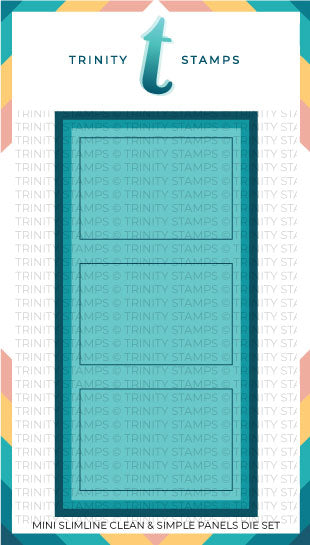 Clean & Simple Mini Slimline dies - Trinity