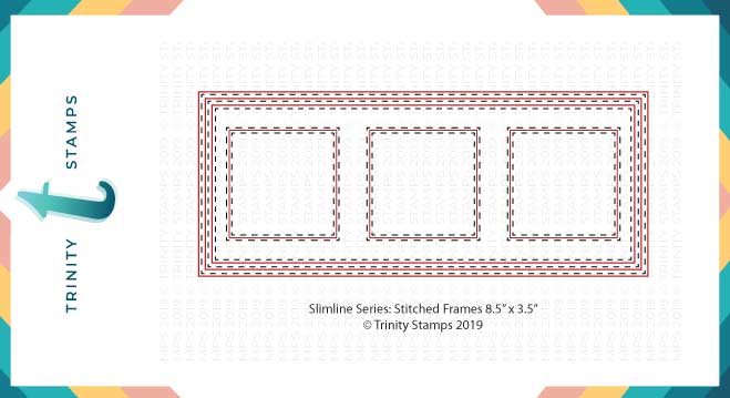 Trinity Stamps Slimline Card Series: Stitched Card Panels and Windows