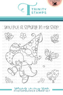 Trinity Stamps Spring in my Step 4x4 Stamp Set